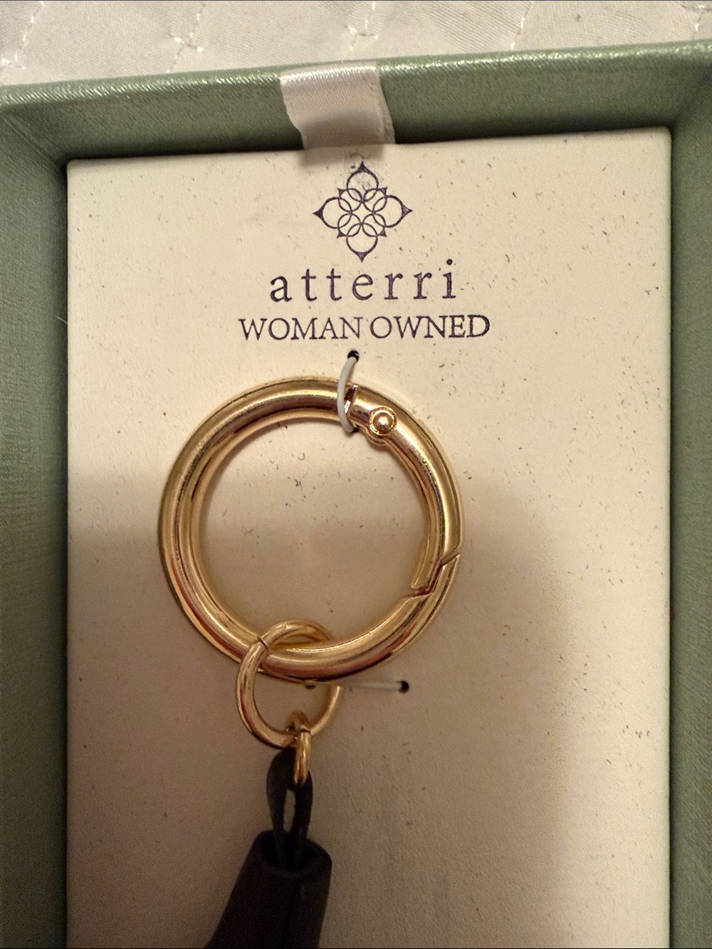 atterri genuine leather bag charm - Picture 3 of 6